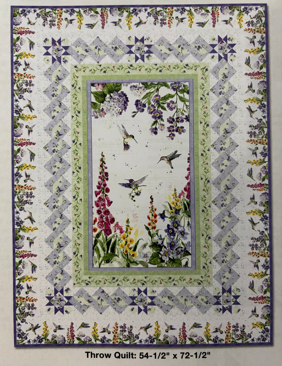 Floral Flutter Lap Quilt Kit – The Quilting Gnome