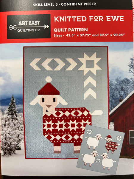 Knitted for Ewe Lap Quilt Kit