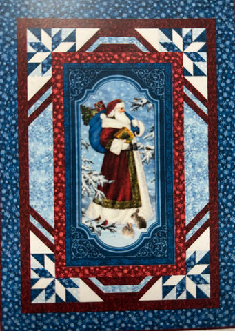 St Nicholas Crystal Corners Lap Quilt Kit