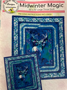 Midwinter Magic Throw Quilt Kit
