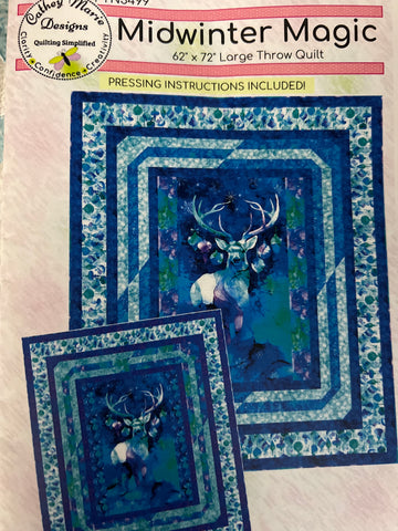 Midwinter Magic Throw Quilt Kit