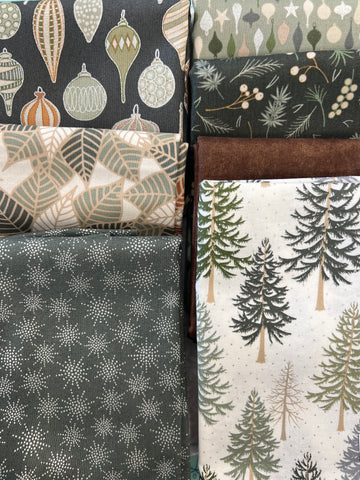 Holidays Hills Lap Quilt Kit