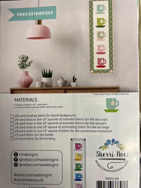 Spill the Tea Runner Pattern