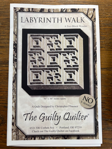Labyrinth Walk Queen Size Quilt Kit
