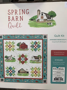 Riley Blake’s Spring Barn Quilt Kit