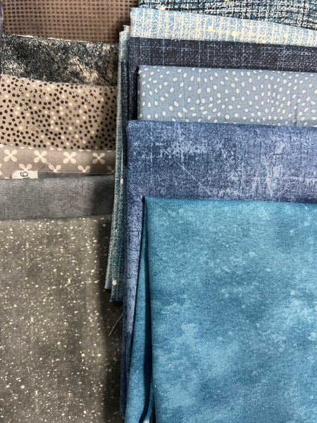 Social Sharks Lap Quilt Kit - The Quilting Gnome