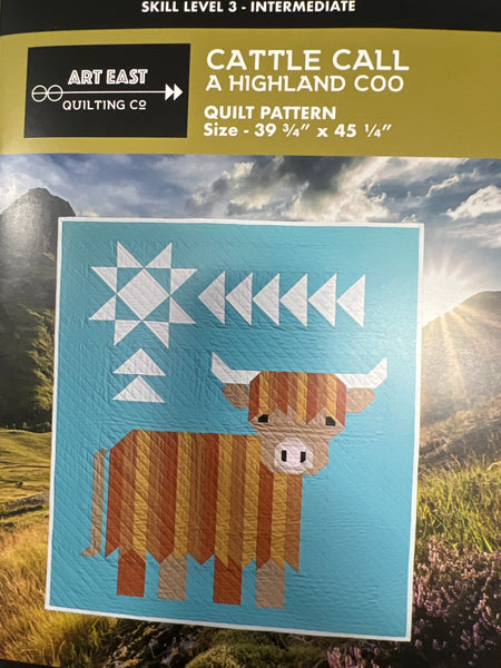 Cattle Call Highland Cow Quilt Kit