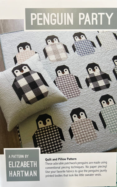 Penguin Party Quilt Kit - The Quilting Gnome