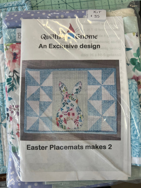 Easter Placemats Kit - The Quilting Gnome