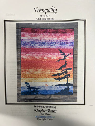 Tranquility Pattern - The Quilting Gnome