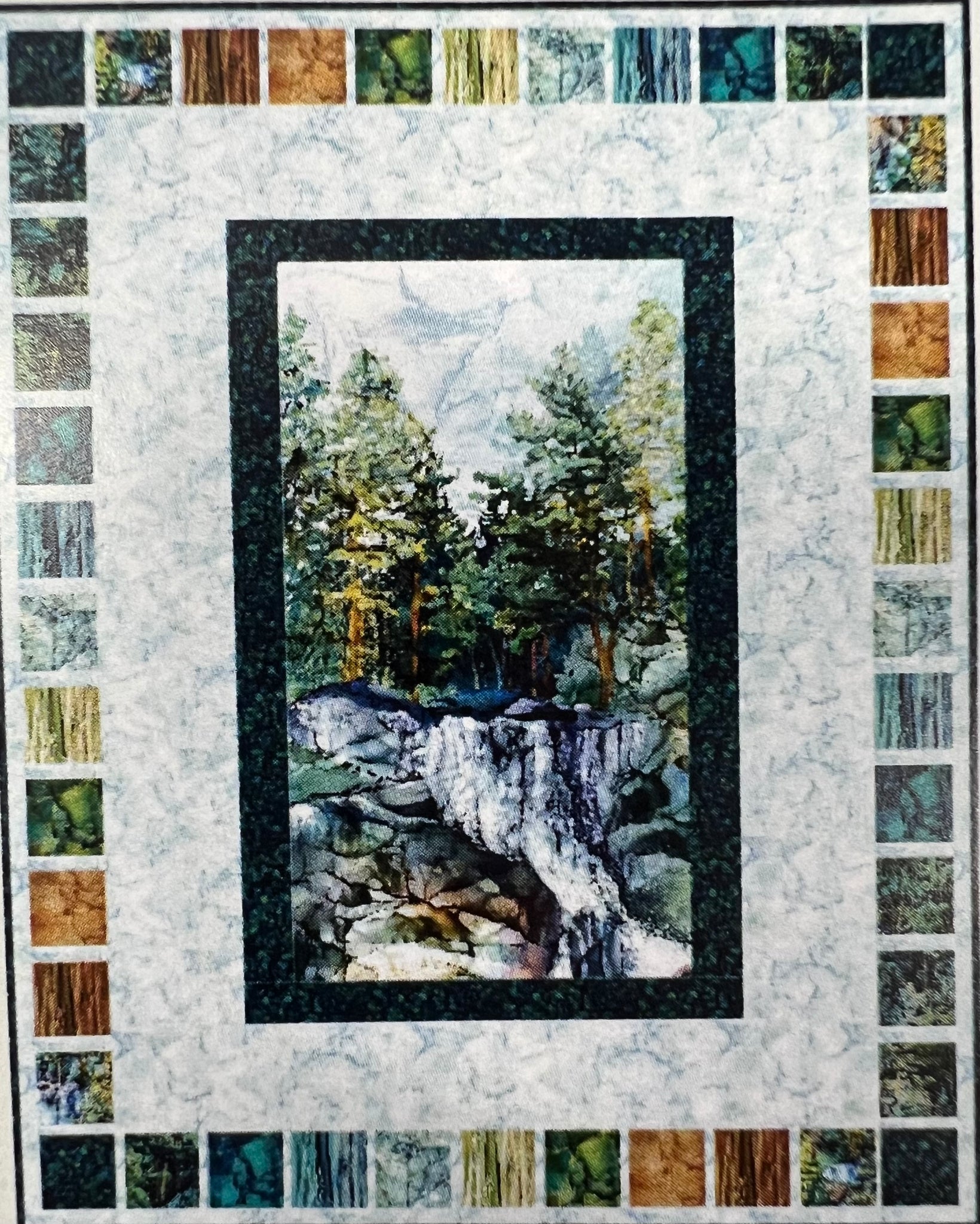 Landscape Gallery Lap Quilt Kit - The Quilting Gnome