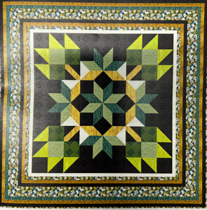 Maple leaf Medallion Lap Quilt Kit - The Quilting Gnome