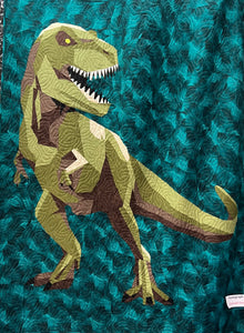 T-Rex Roar Lap Quilt Kit - The Quilting Gnome