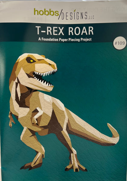 T-Rex Roar Lap Quilt Kit - The Quilting Gnome