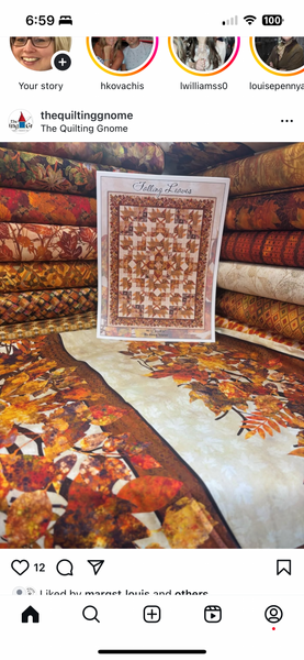 Falling Leaves Quilt Kit