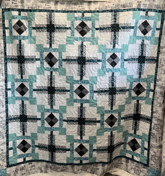 Urban Vibes City Gardens Lap Quilt Kit
