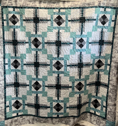 Urban Vibes City Gardens Lap Quilt Kit