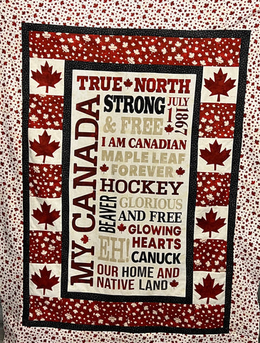 My Canada Lap Quilt Kit