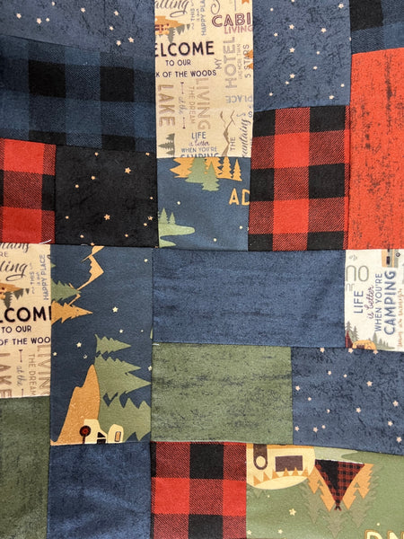 Living the Dream Flannel Quilt Kit - The Quilting Gnome