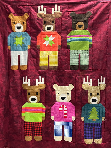Randolph and Rudy Lap Lap Quilt Kit - The Quilting Gnome