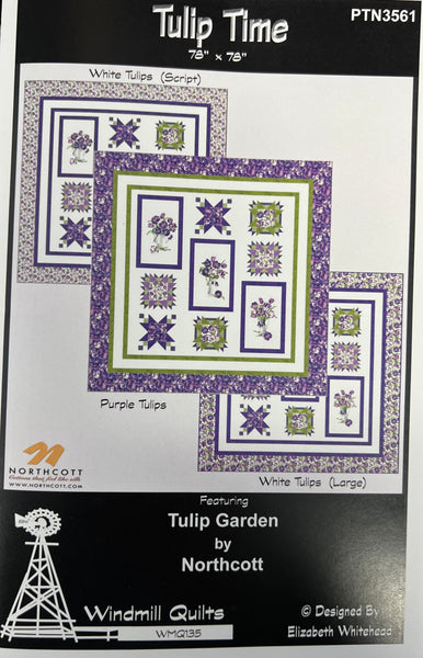 Tulip Time Lap Quilt Kit - The Quilting Gnome