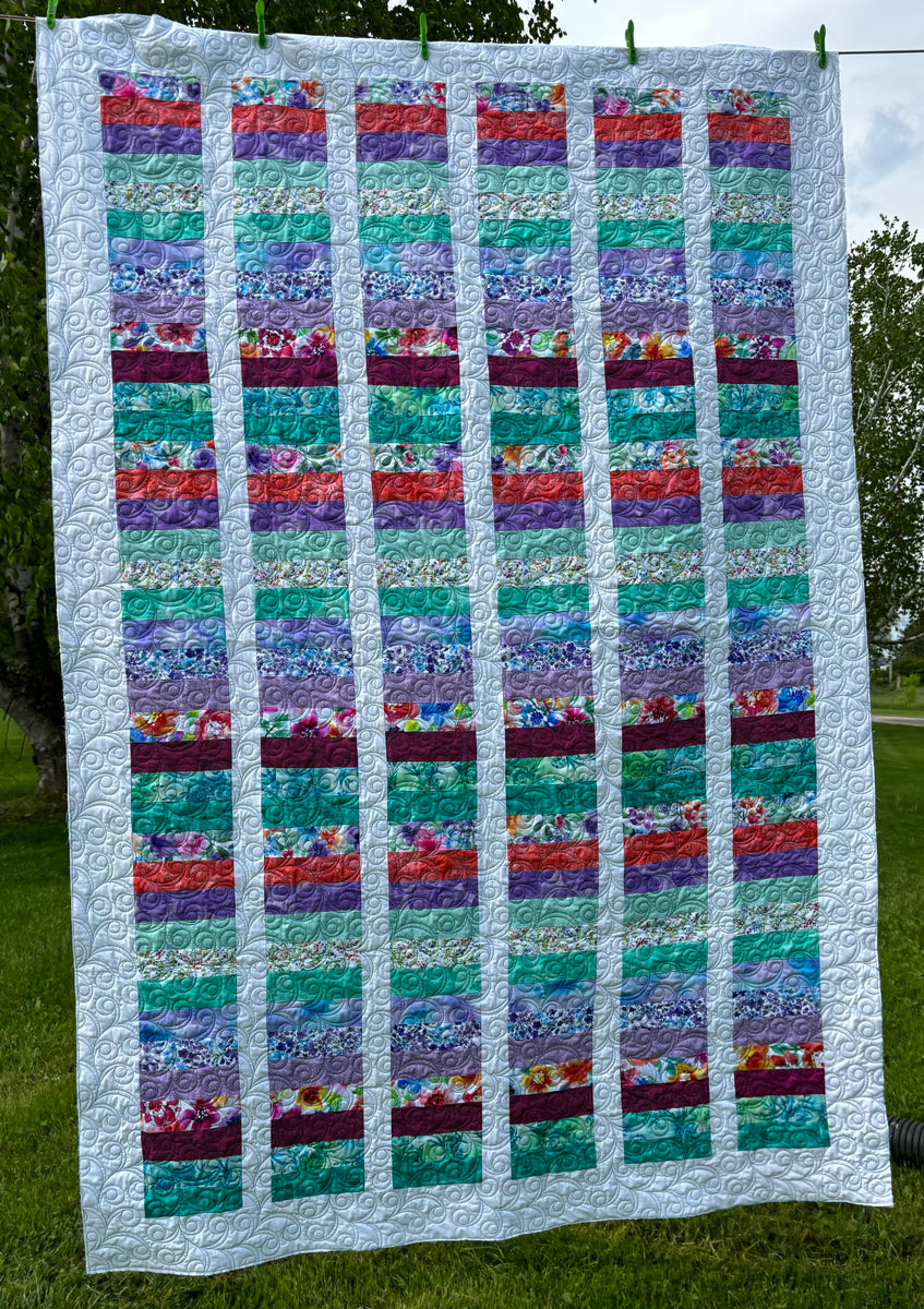 Bella Moon High Rise Lap Quilt Kit Featuring Jason Yenter Fabrics – The ...