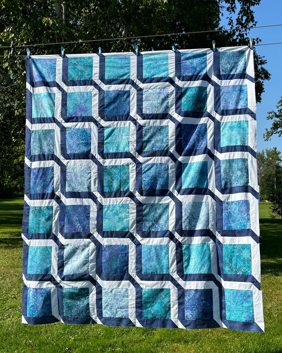 Quilt Path Pattern Cad Dream Path Quilt Kit – The Quilting Gnome