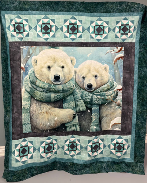 Polar Lovin Lap Quilt Kit - The Quilting Gnome
