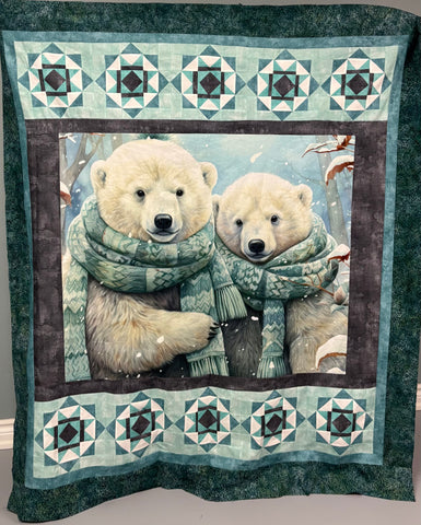 Polar Lovin Lap Quilt Kit - The Quilting Gnome