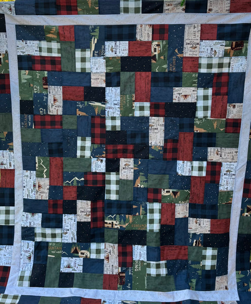 Living the Dream Flannel Quilt Kit - The Quilting Gnome
