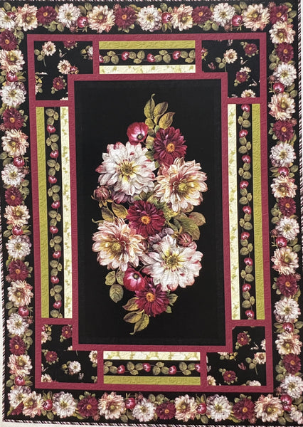 Rosewood Lane Lap Quilt Kit - The Quilting Gnome