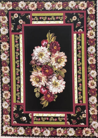 Rosewood Lane Lap Quilt Kit - The Quilting Gnome