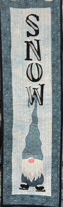 Snow Gnome Wall hanging Kit - The Quilting Gnome