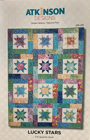 Lucky Stars Fat Quarter Quilt Pattern