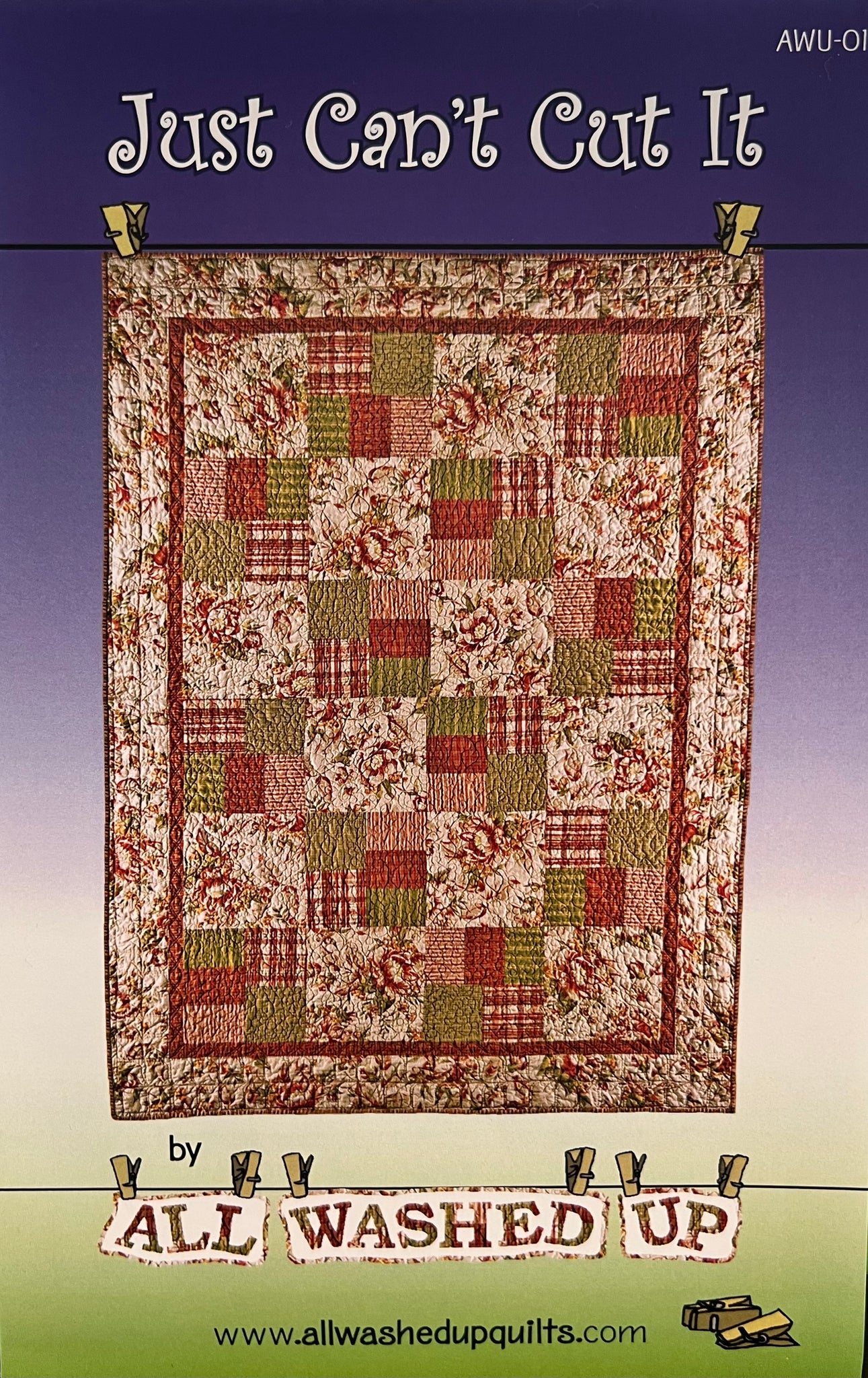 Just Can't Cut It Pattern - The Quilting Gnome