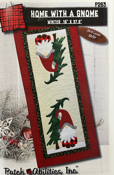 Home with a Gnome Table Runner Kit