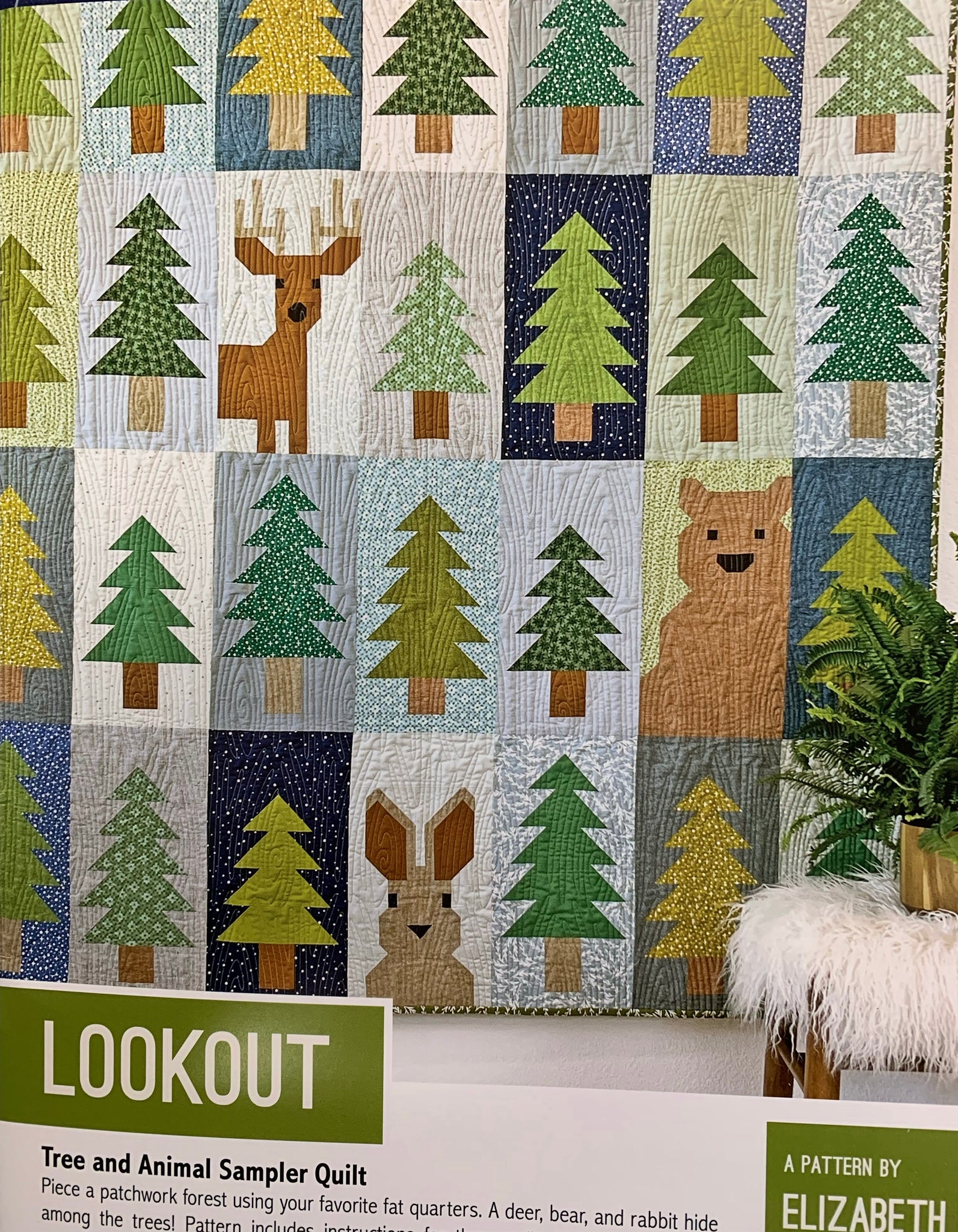 Elizabeth Hartman Lookout Quilt Pattern