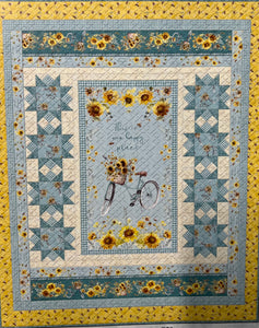 Sunflower Sweet Lap Quilt Kit - The Quilting Gnome